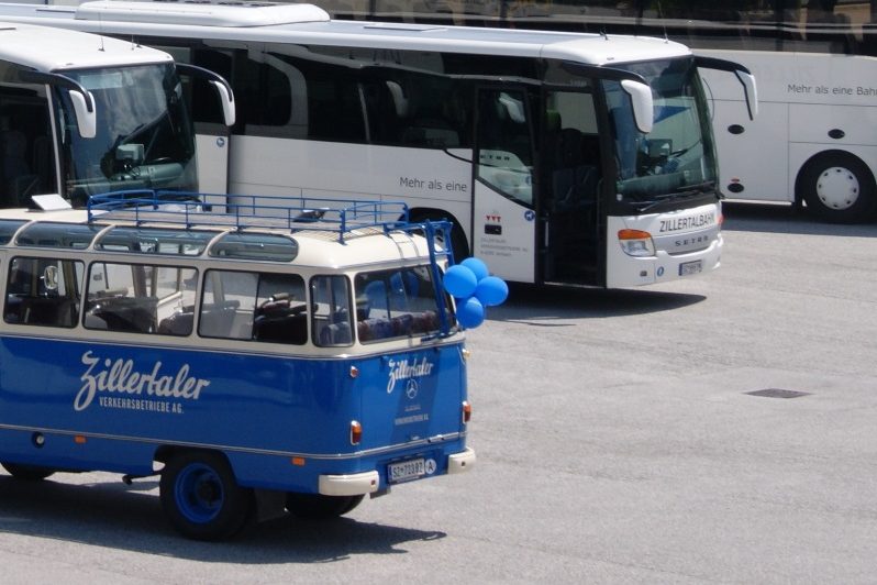 Oldtimerbus der Zillertalbahn, Baujahr 1966