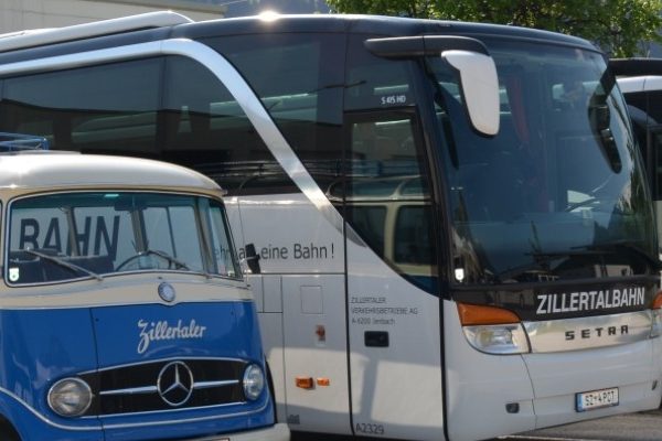 Reisebusflotte der Zillertaler Verkehrsbetriebe